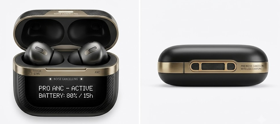Écouteurs Sans Fil Pro noise-cancelling